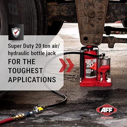 American Forge & Foundry 20 Ton Air/Hyd Bottle Jack SKU-XYZ | JB Tools