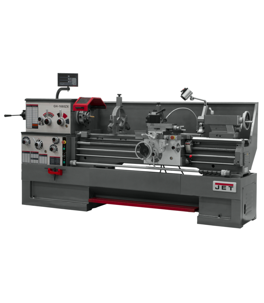 Jet GH-1660ZX Lathe w/ACU-RITE 203DRO Taper&Collet (321576) | JB Tools