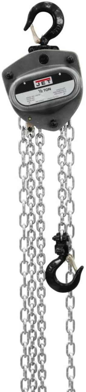 Jet 202640 L100-150-40, 1-1/2 Ton Hand Chain Hoist 40ft. Lift JB Tools