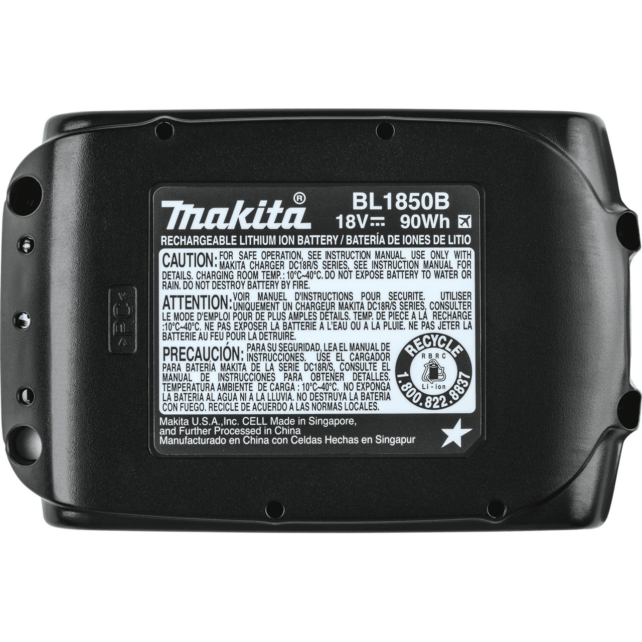 Makita BL1850B-2 18V LXT Lithium-Ion 5.0Ah Battery Twin Pack | JB Tools