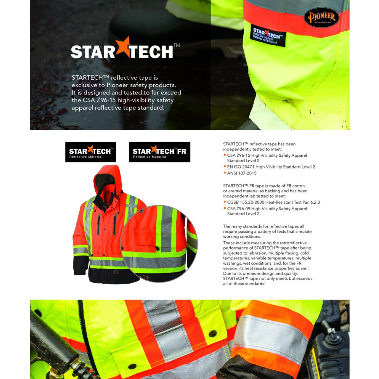 Reflective Safety Vest - Non-Protective Work Apparel