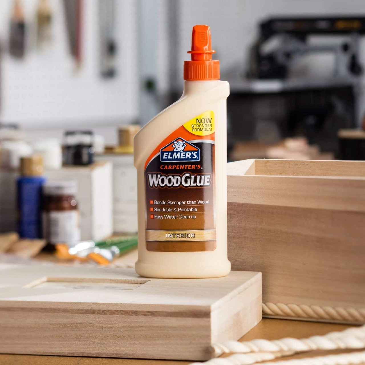 Elmer's 8 oz. Carpenters Wood Glue Max E7300 - The Home Depot