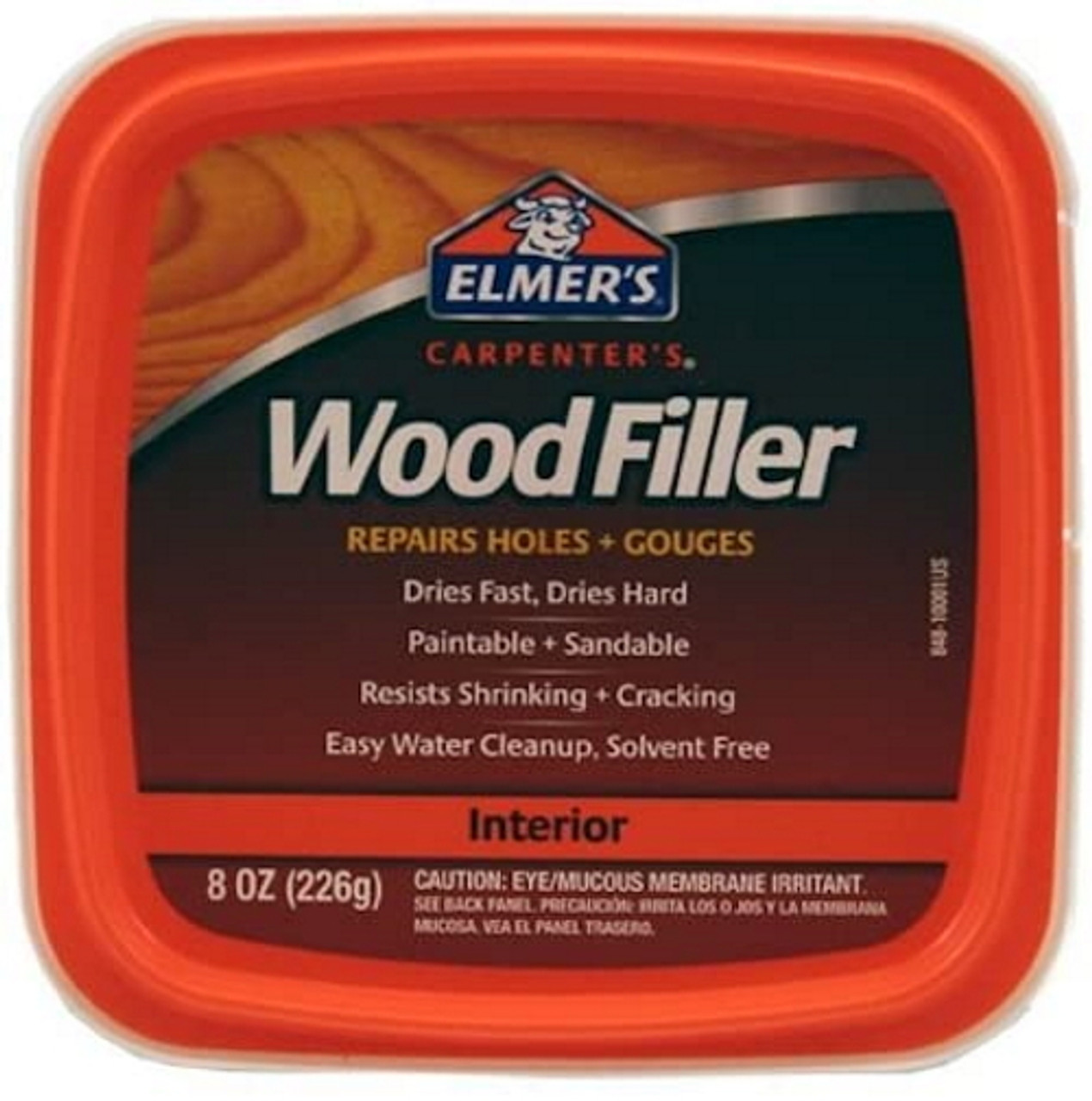 Pegamento para madera interior de carpintero Elmer's E7010 - 8 oz.
