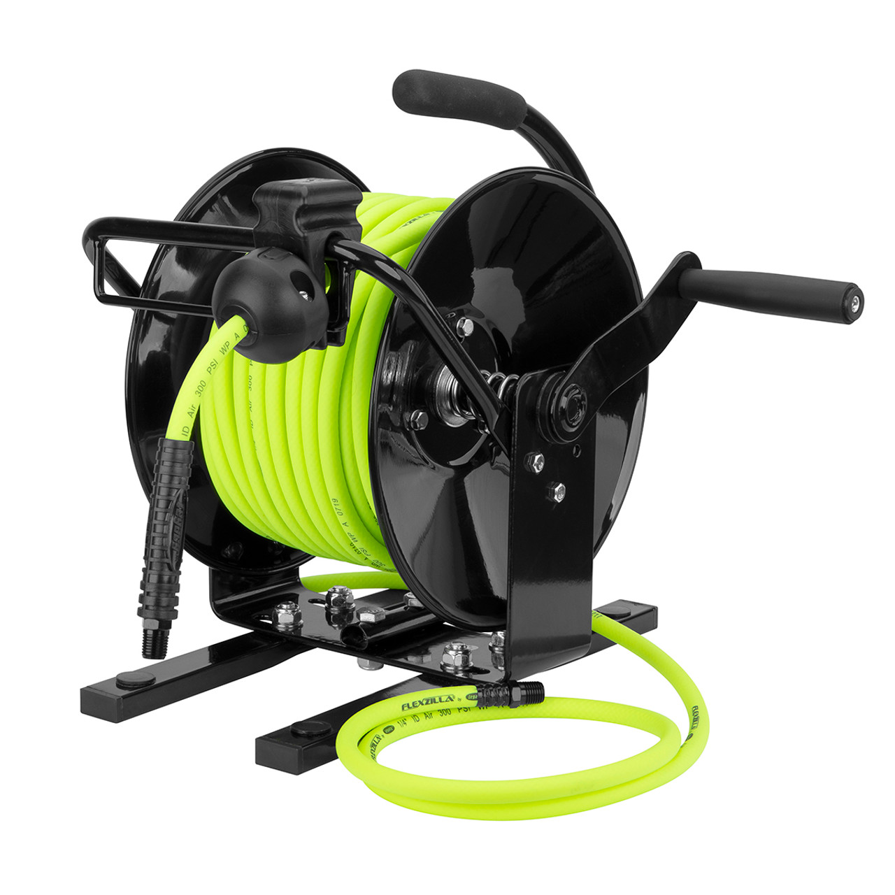 Flexzilla L8654FZ Flexzilla Manual Air Hose Reel Open Face Portable 1/4? x  100?