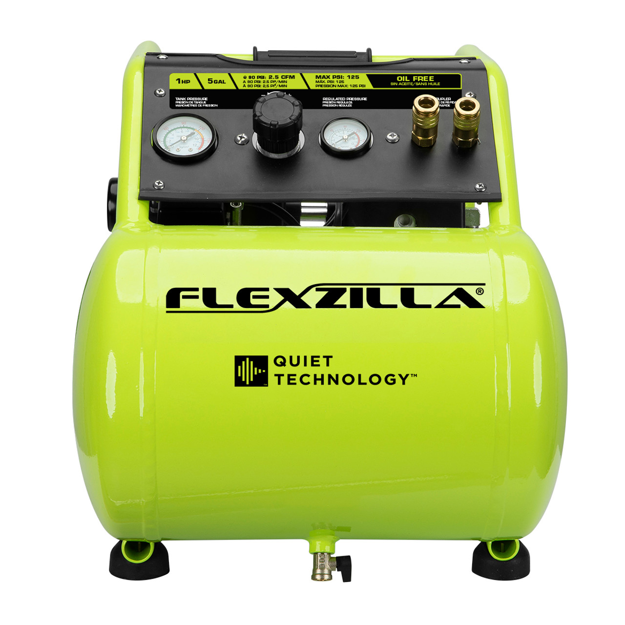 Flexzilla CF10050F Portable Air Compressors 1 hp, 5 Gallon