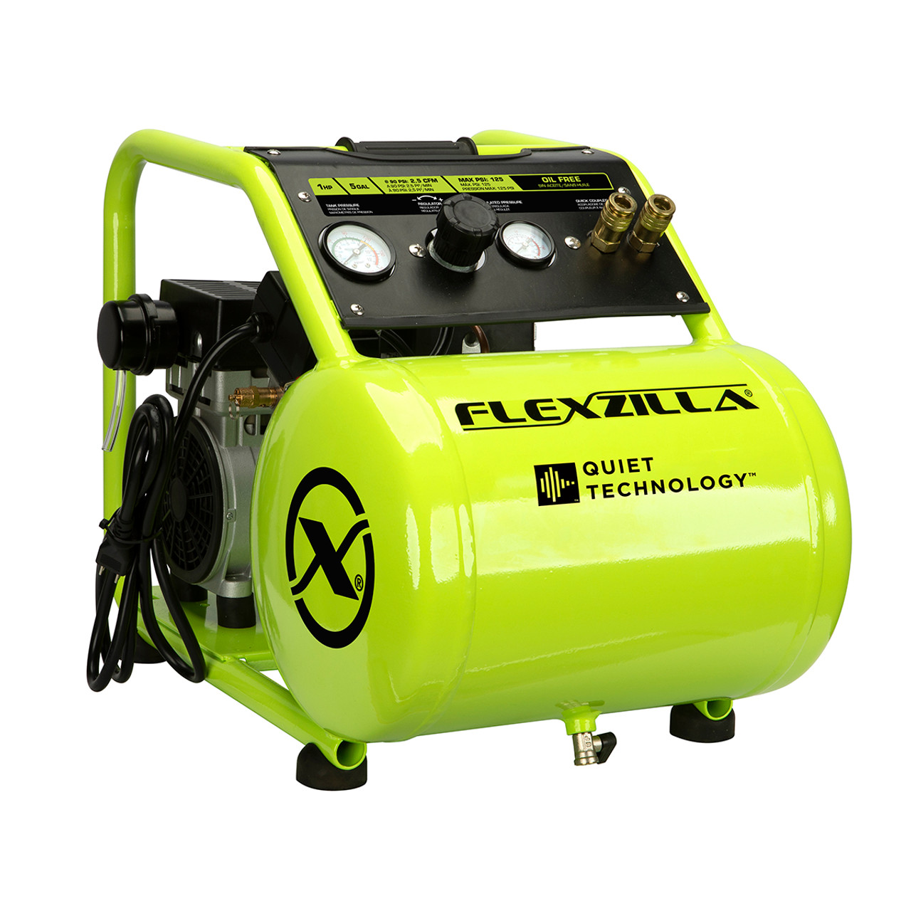 Flexzilla CF10050F Portable Air Compressors 1 hp, 5 Gallon