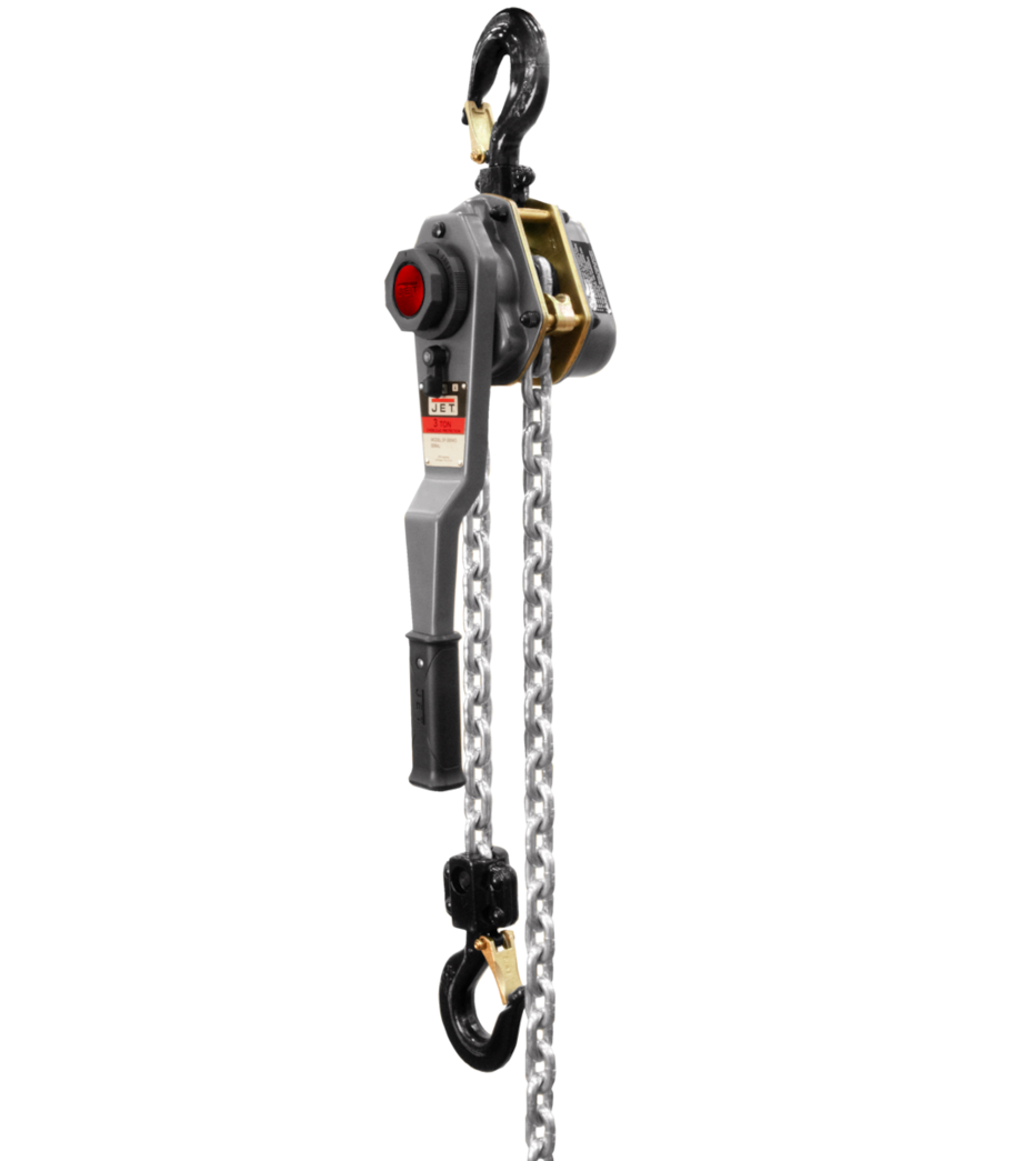 Jet 3 Ton Lever Hoist 5' Lift Overload Protection (376500) JB Tools