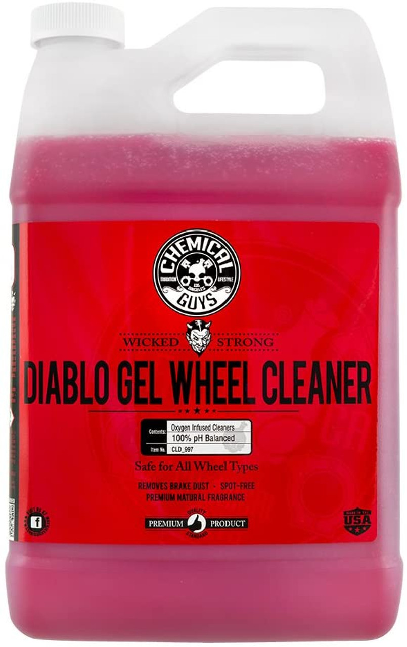 Chemical Guys CLD_997 Diablo Gel Rim & Wheel Cleaner, 1 Gal