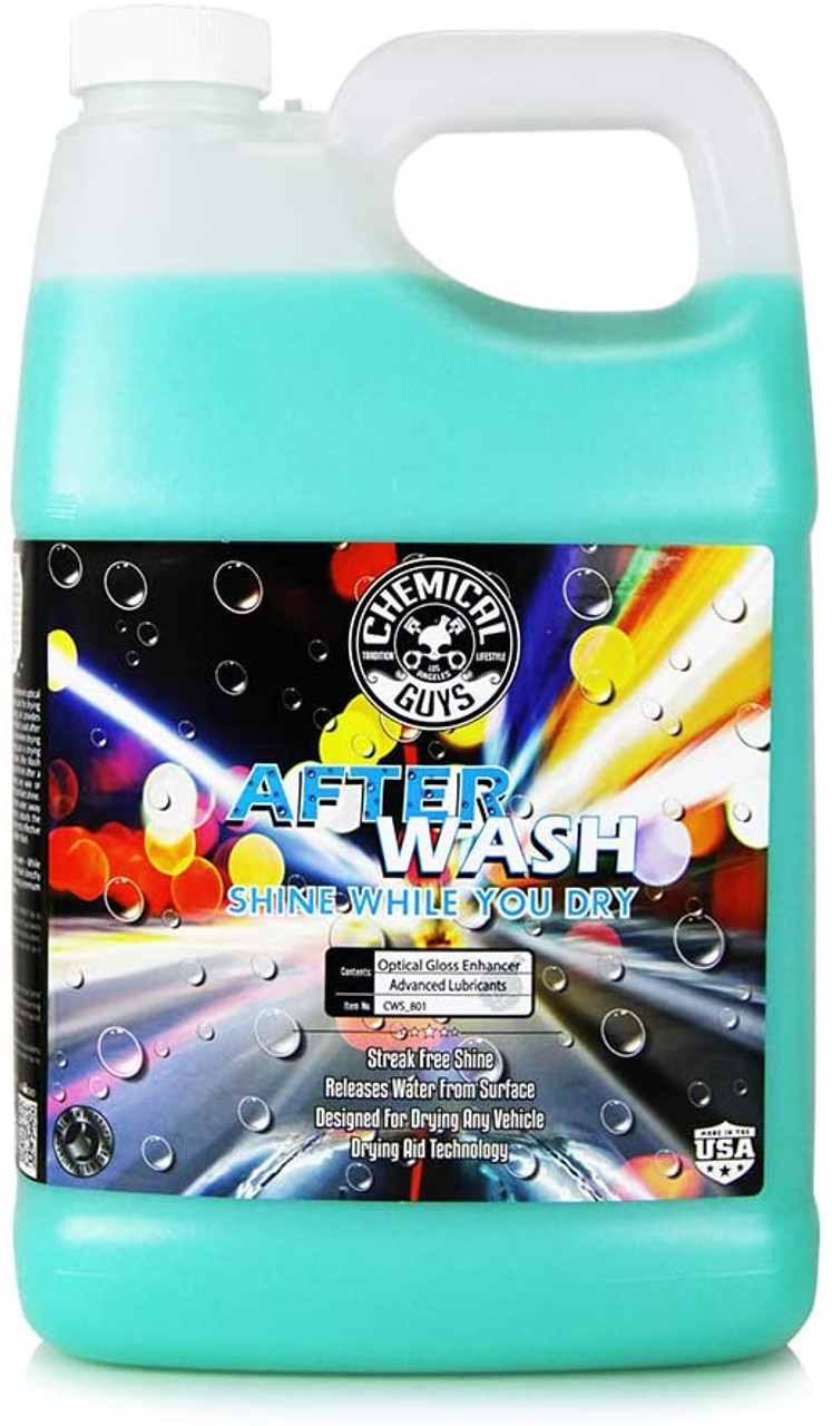 Chemical Guys CWS_801 After Wash Anti-Scratch Drying Aid &Supreme Gloss  Enhancer