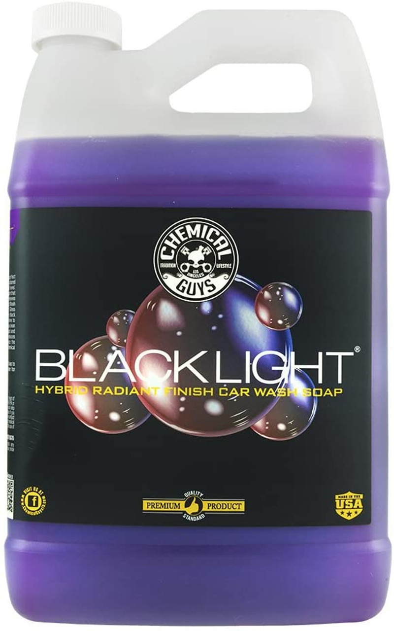 Chemical Guys CWS61916 Black Light Hybrid Radiant Finish Car Wash Soap, 16  oz