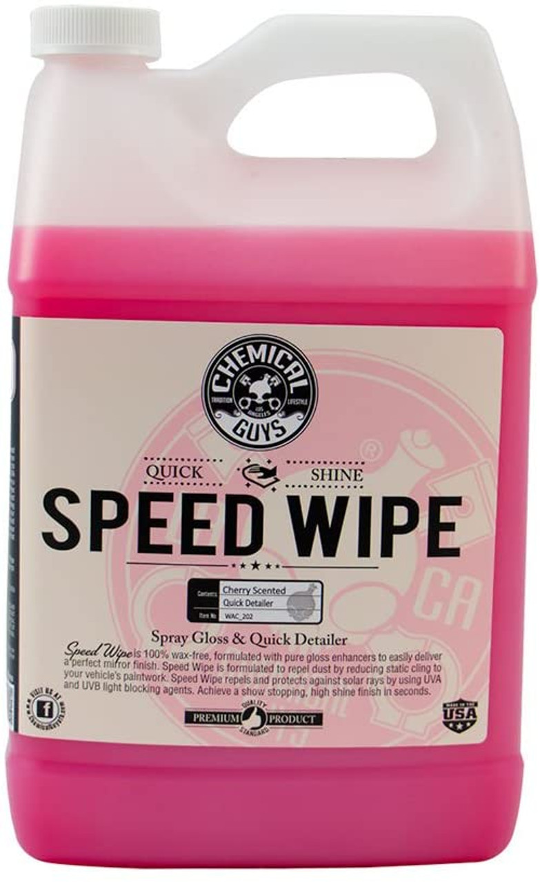 Chemical Guys WAC_202 Speed Wipe Quick Detailer, 1 Gallon