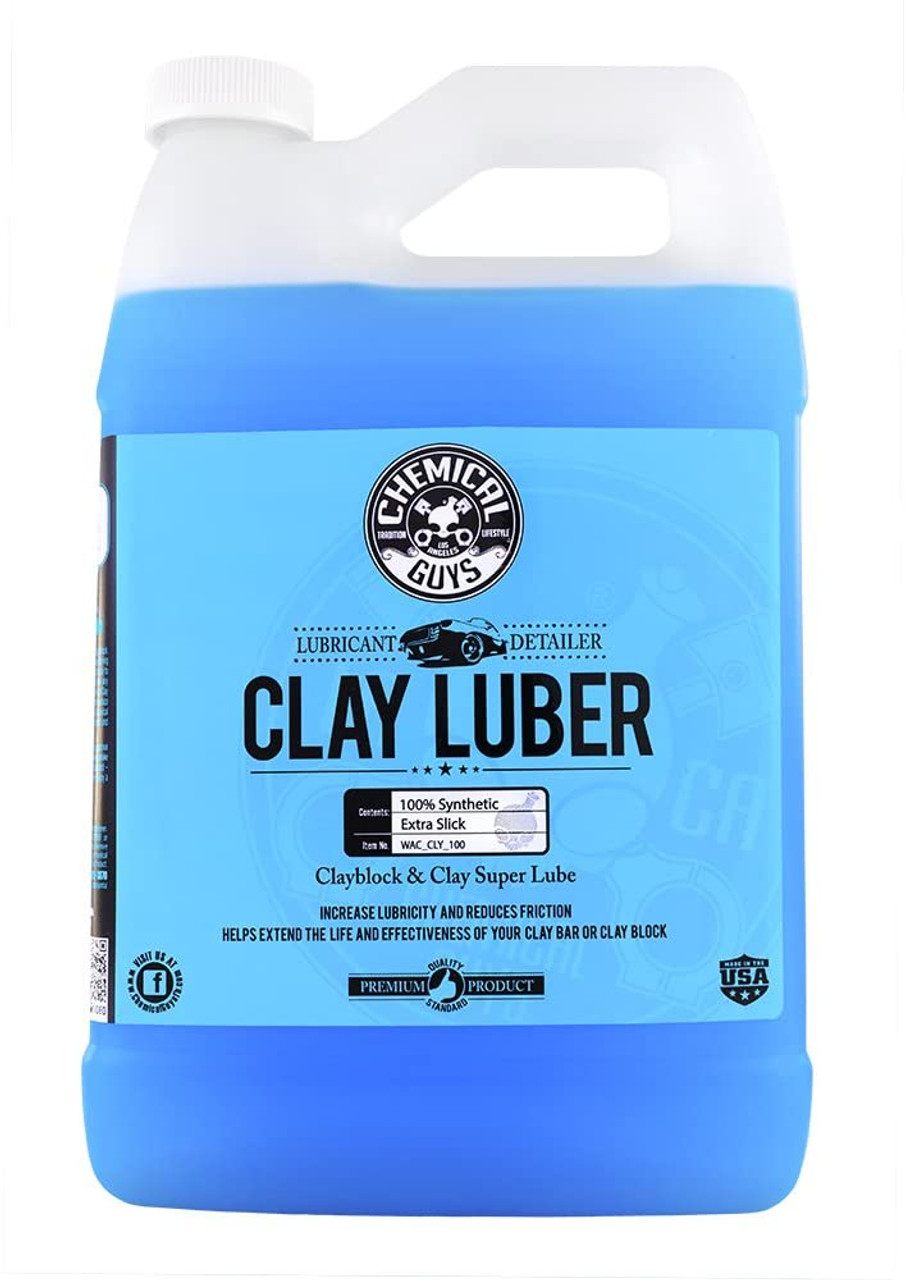 Chemical Guys WAC_CLY_100 Clay Luber Synthetic Lubricantand Detailer, 1 Gal