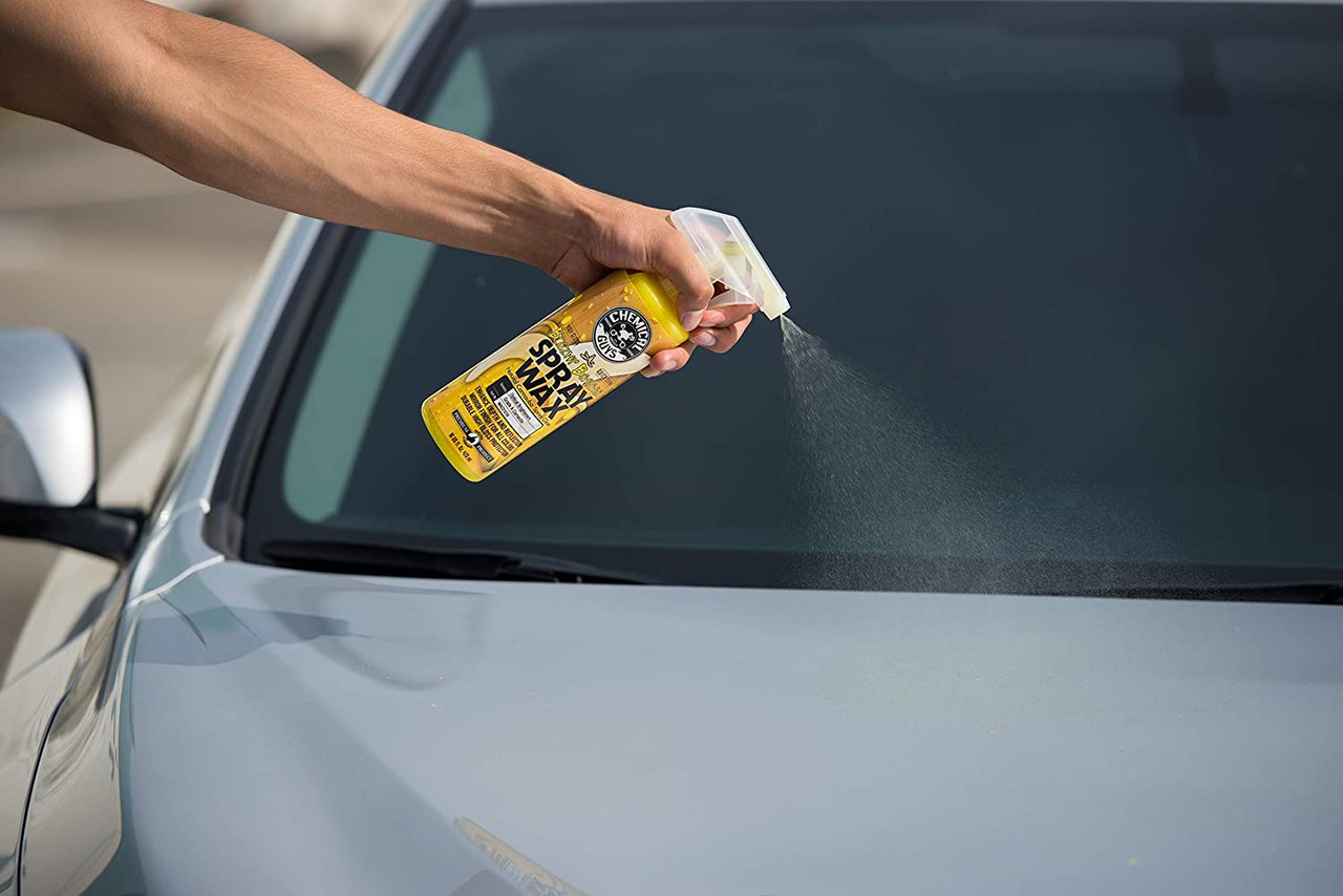 Chemical Guys WAC21516 Blazin' Banana Natural Carnauba Spray Wax, 16 fl.  Oz.