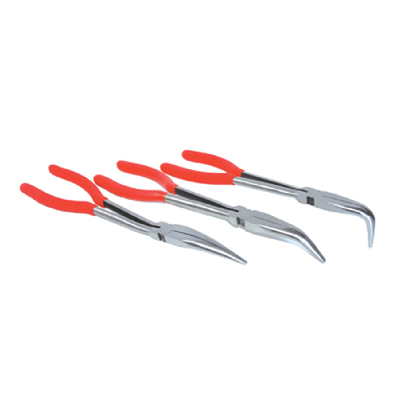 K Tool 51103 Needle Nose Pliers Set, 3 Piece, 11 Long, with