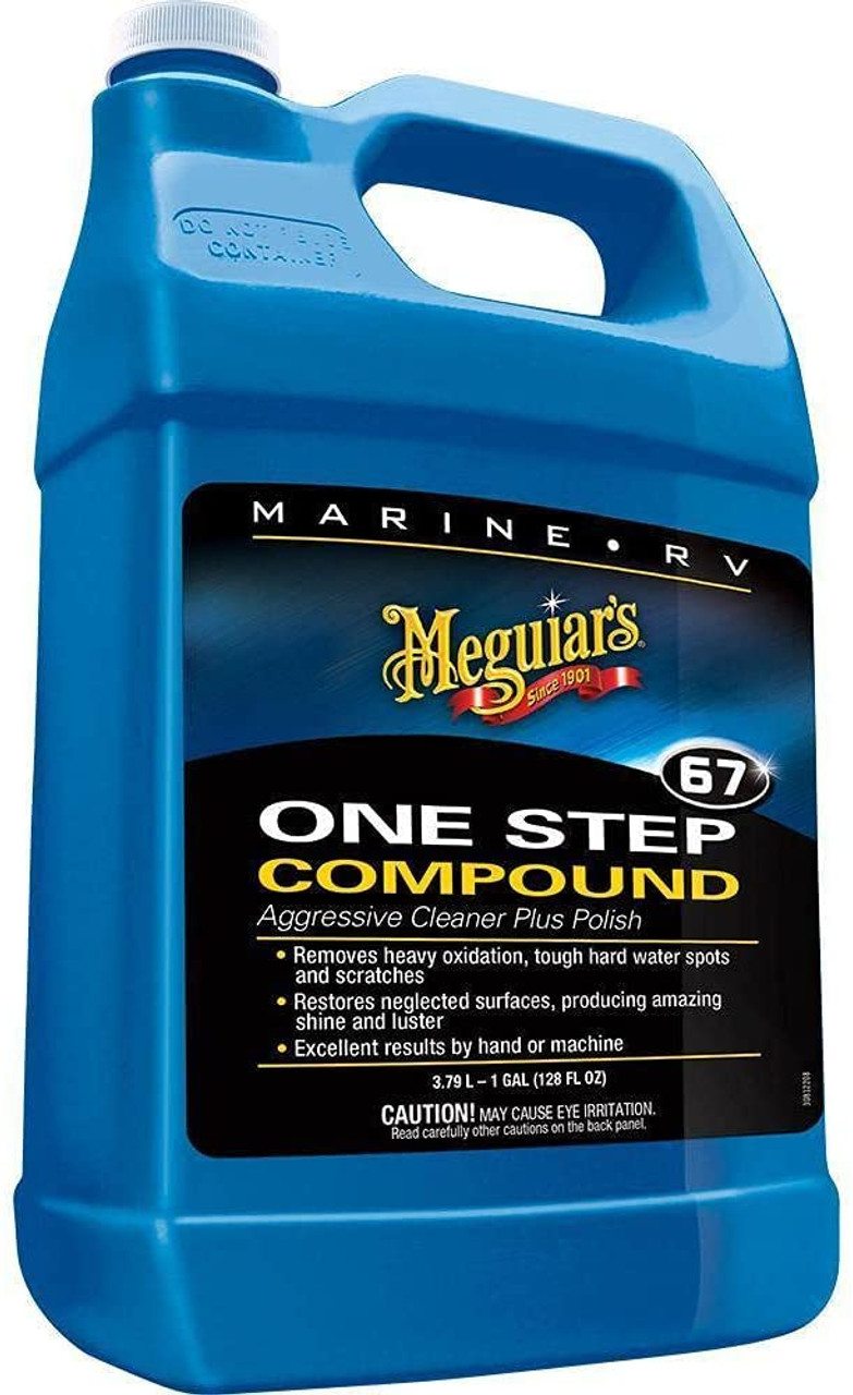 Meguiars M6701 Marine One-step Compound - 1 Gallon