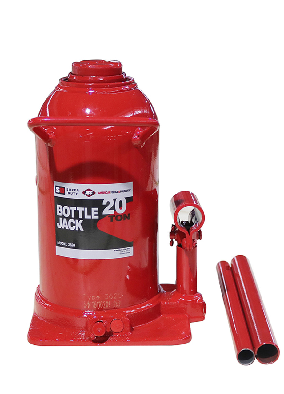 American Forge  Foundry 3620 Super Duty 20 Ton Hydraulic Bottle Jack JB  Tools