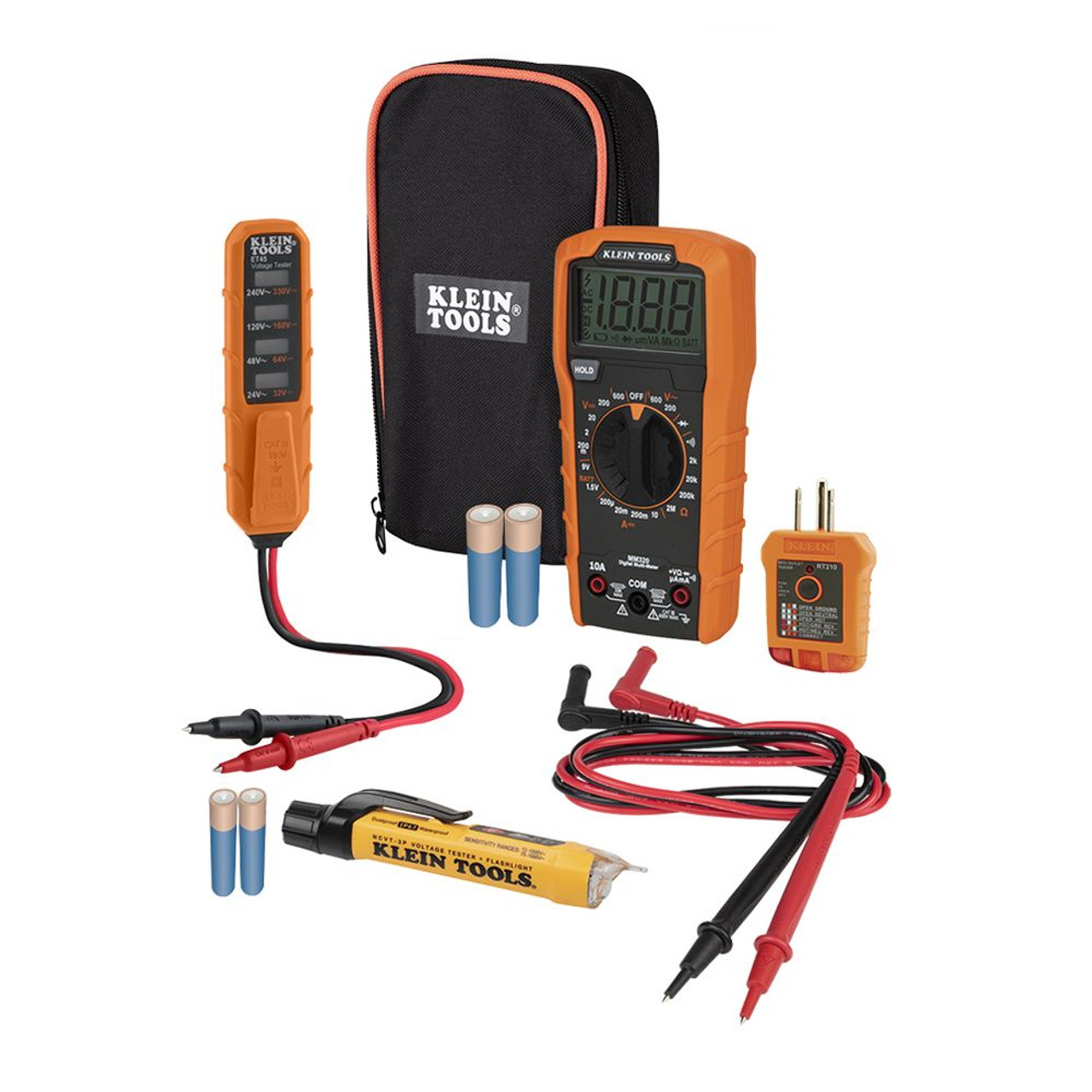 Klein MM320KIT Digital Multimeter Electrical Test Kit | JB Tools