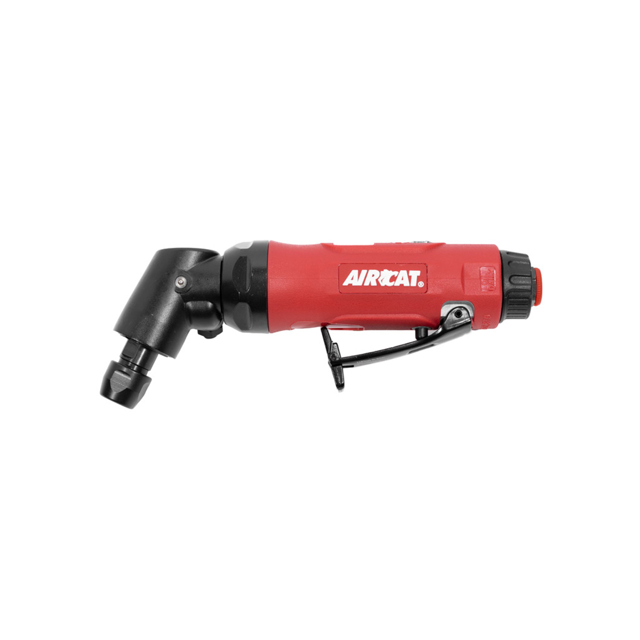 AIRCAT 6255 Professional Series Red Composite Angle Die Grinder With Angled Gear Mechanism by AirCat - 3