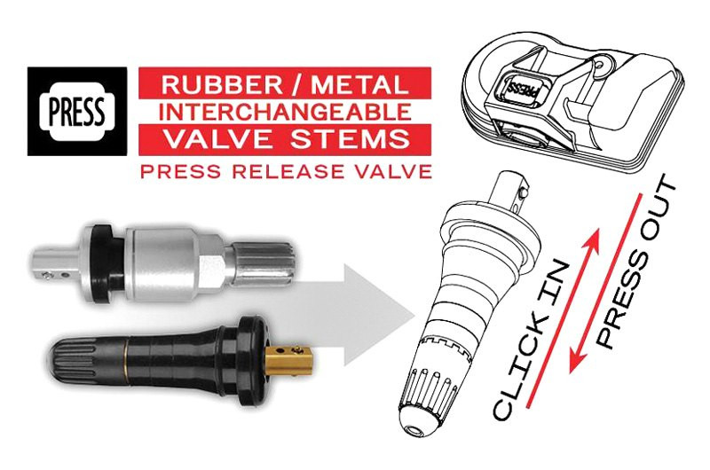 Autel TPMS Sensor Valves Set (MXSENSORMVK) JB Tools