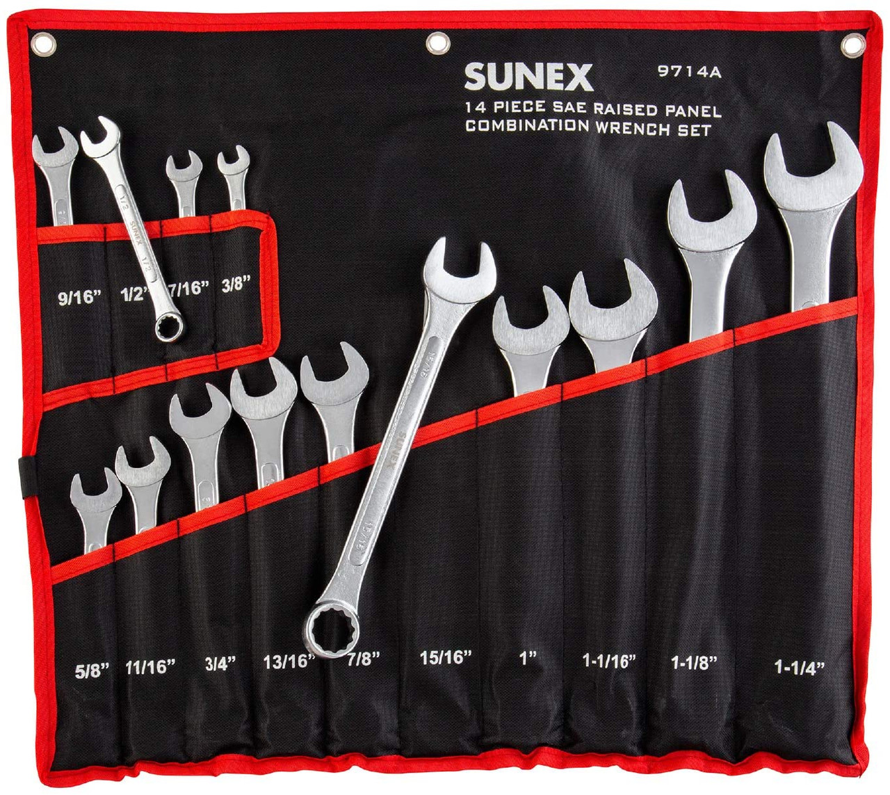 sunex tools combination wrench set