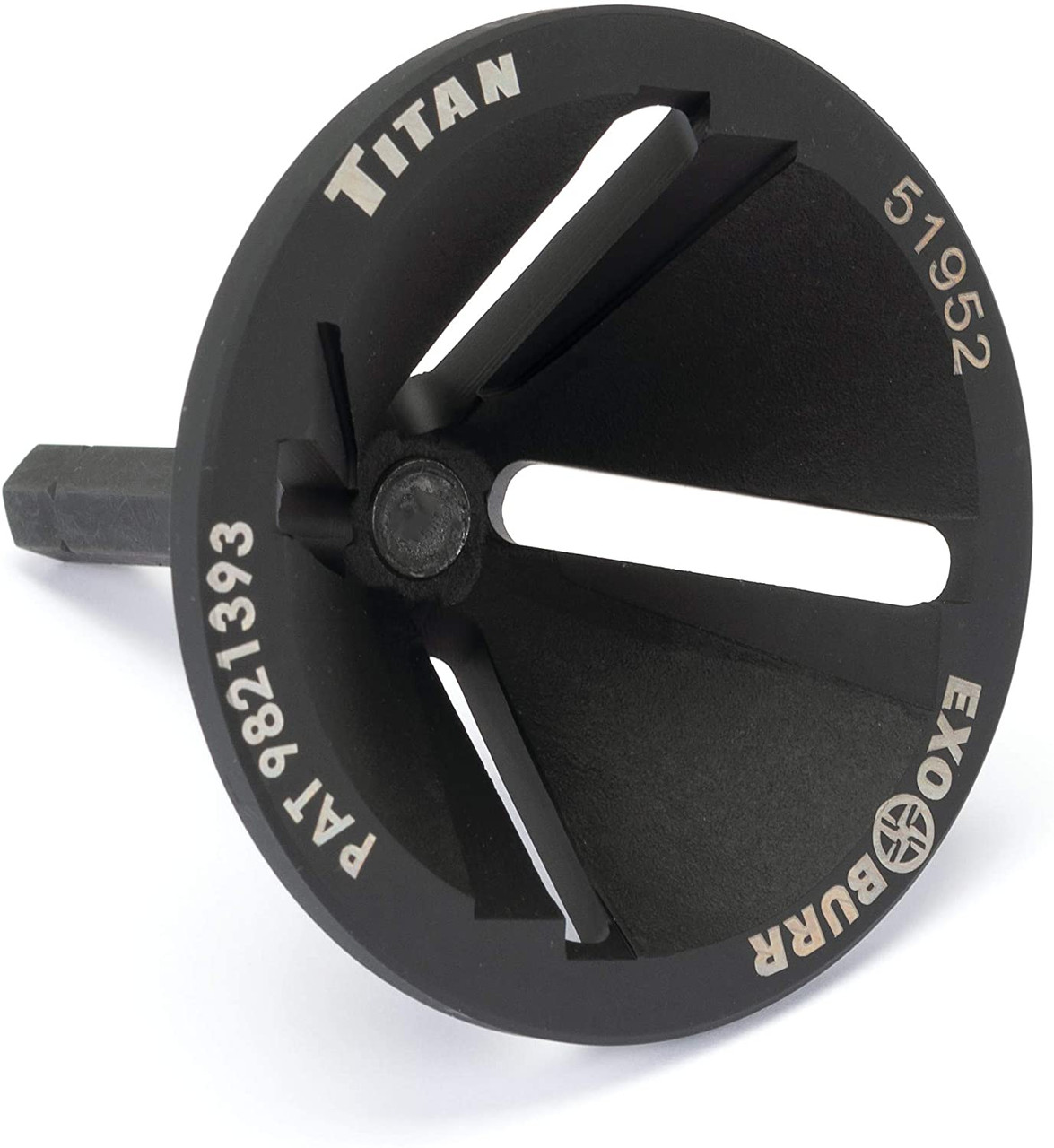 Titan Tools 51952 EXO BURR Outil d'ébavurage et de chanfreinage