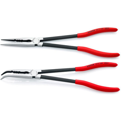 Knipex Long Reach Needle Nose Pliers Set (9K0080128US) | JB Tools