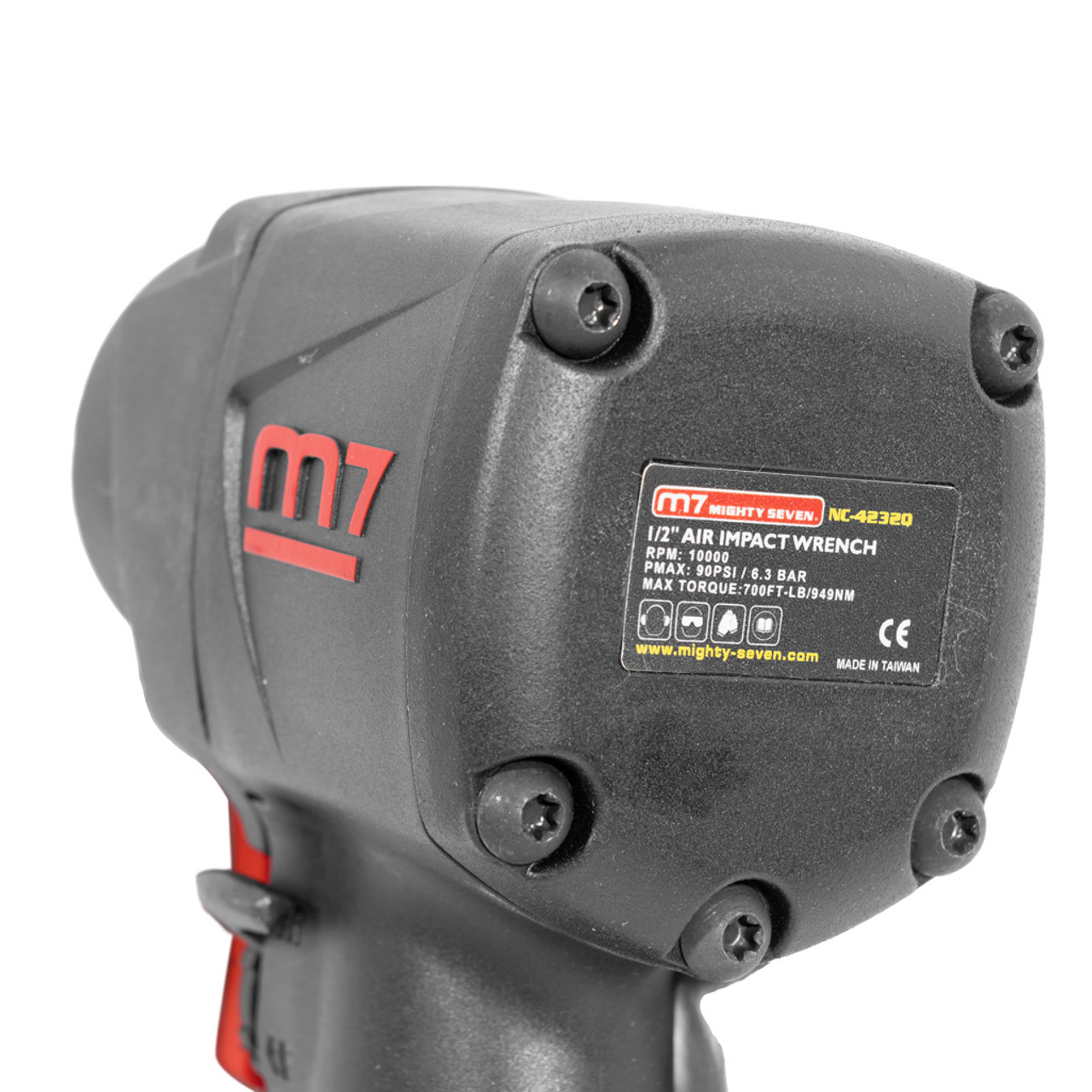 Llave Impacto Batería 1/2 18v Mighty Seven M7 Dw-401 813 N.m