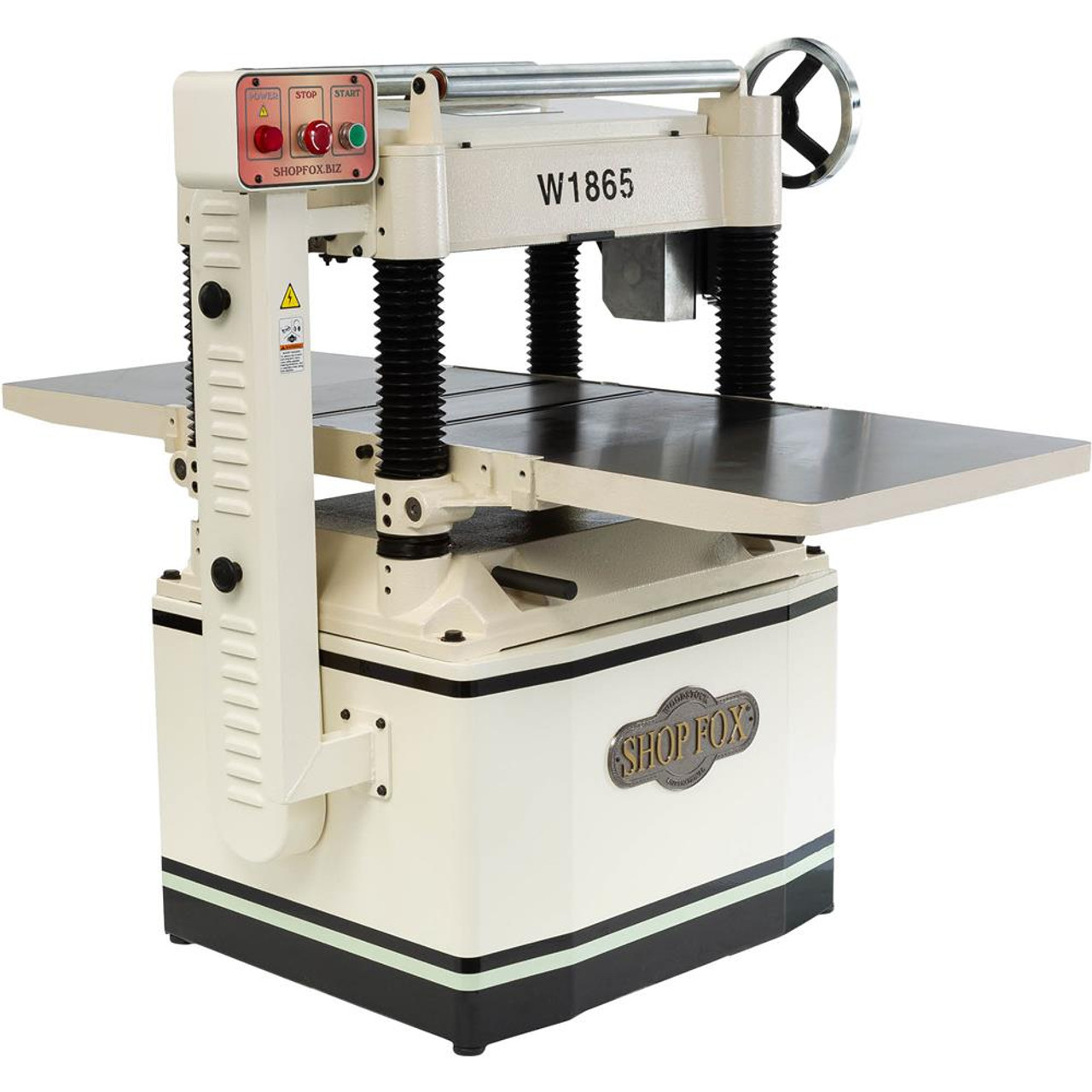 Shop Fox 240V 5HP 20in Planer with Mobile Base & Cutterhead - W1754H