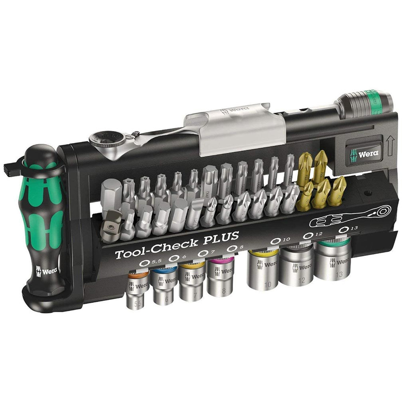 Wera 05056490001 Tool-Check Plus Ratchet Set W/ Socket Metric (39