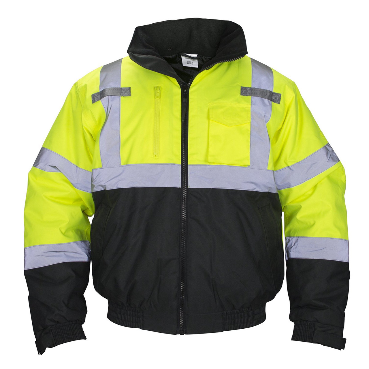 Hi-Vis Bomber Jacket - S - Yellow