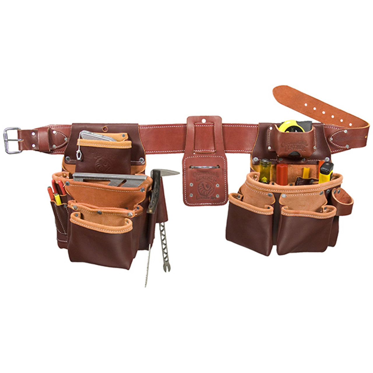 Occidental Leather 5089 Seven Bag Framer Set Tool Belt X-Large JB Tools