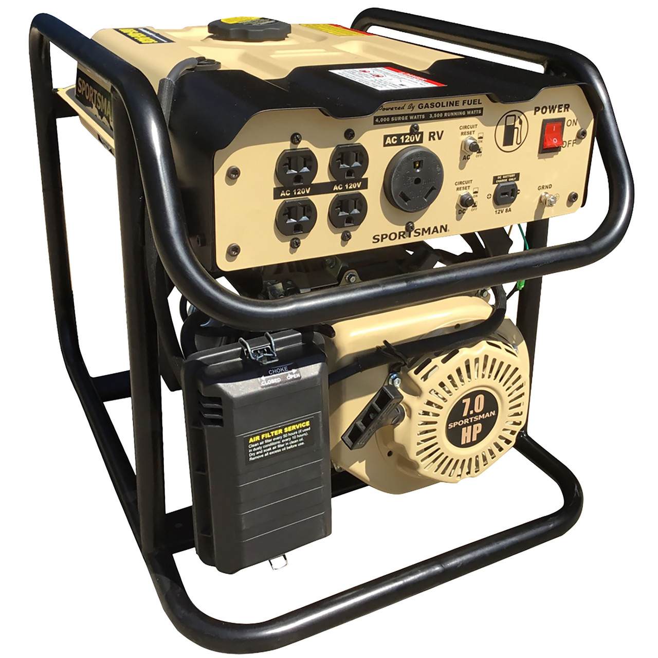 Sportsman GEN4000DFSS 4000 Watt Dual Fuel Generator JB Tools