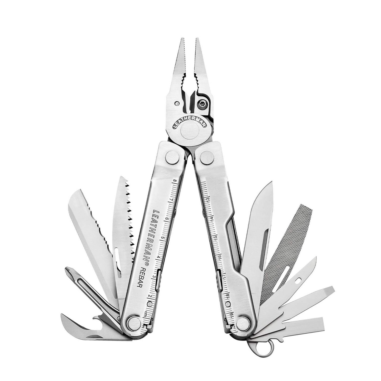 Leatherman　Tools　831548　ブラックナイロンシース付き鉄筋マルチツール　(ステンレス)　JB