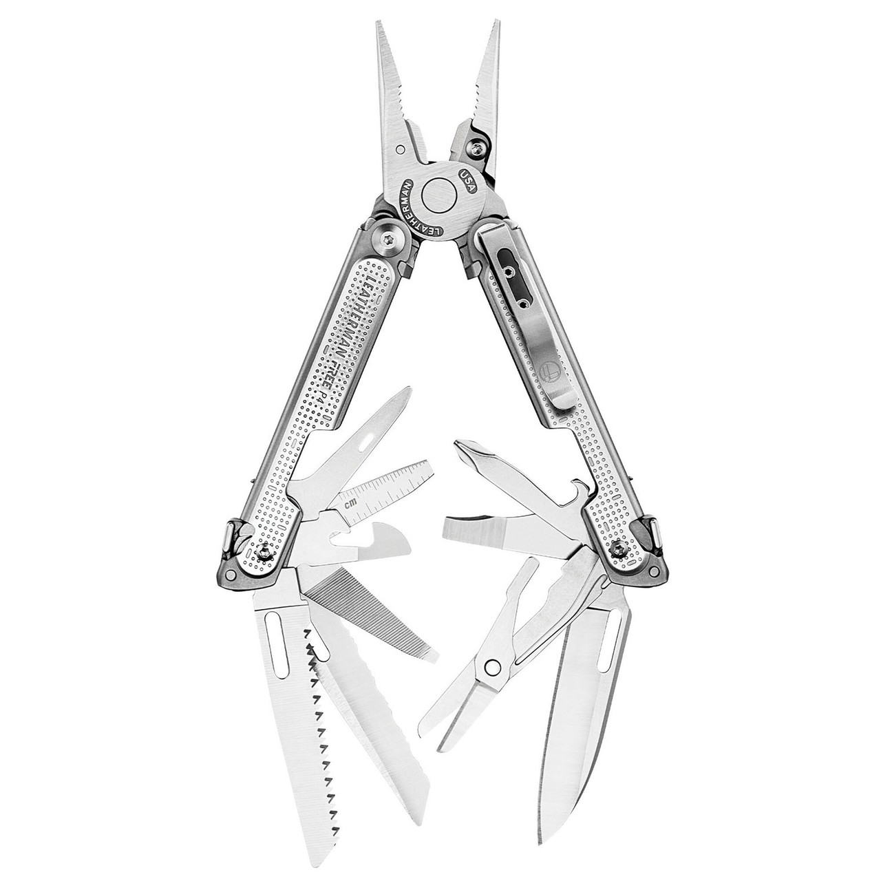 LEATHERMAN, Surge Heavy Duty Multitool with Premium Replaceable Wire  Cutters and Spring-Action Scissors, Black with MOLLE Sheath