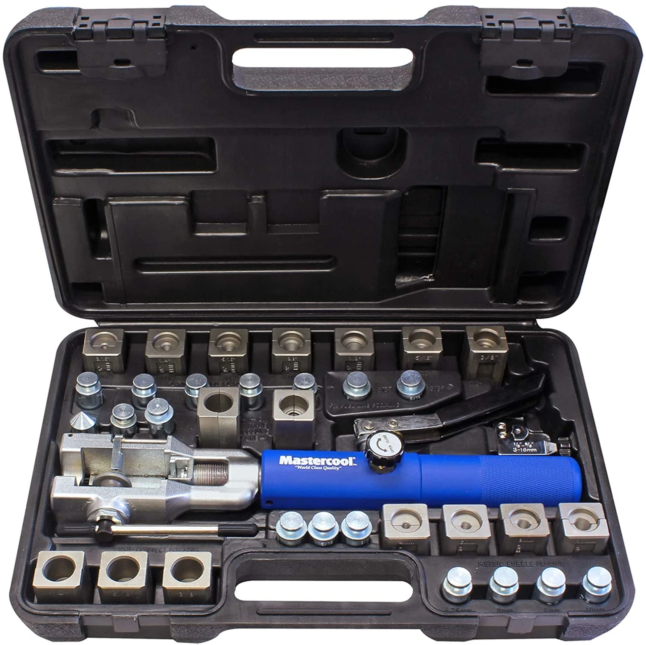 Mastercool 72485-PRC Master Hydraulic Flaring Tool Set with Jiffy Tite Fitting