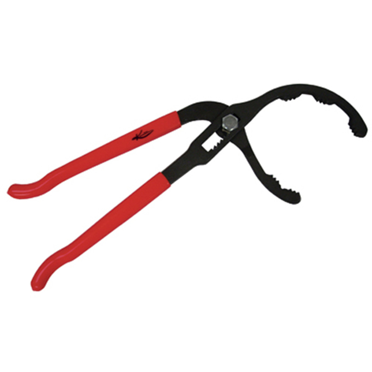 K Tool 73621 Oil Filter Pliers, for Trucks and Tractors, 4 to 7 Jaw  Opening, Spring Loaded, 17 Handles