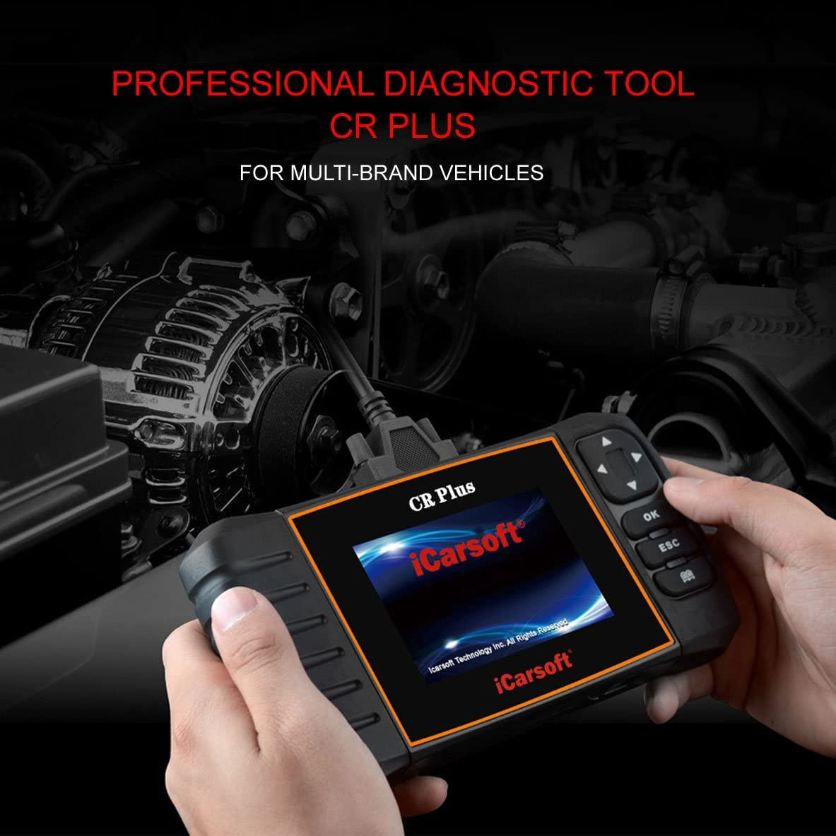 マルチブランド車用iCarSoft CR Plus - プロフェッショナルOBDII診断ツール CR Plus -Professional Multi-brand Multi-system Car Diagnostic