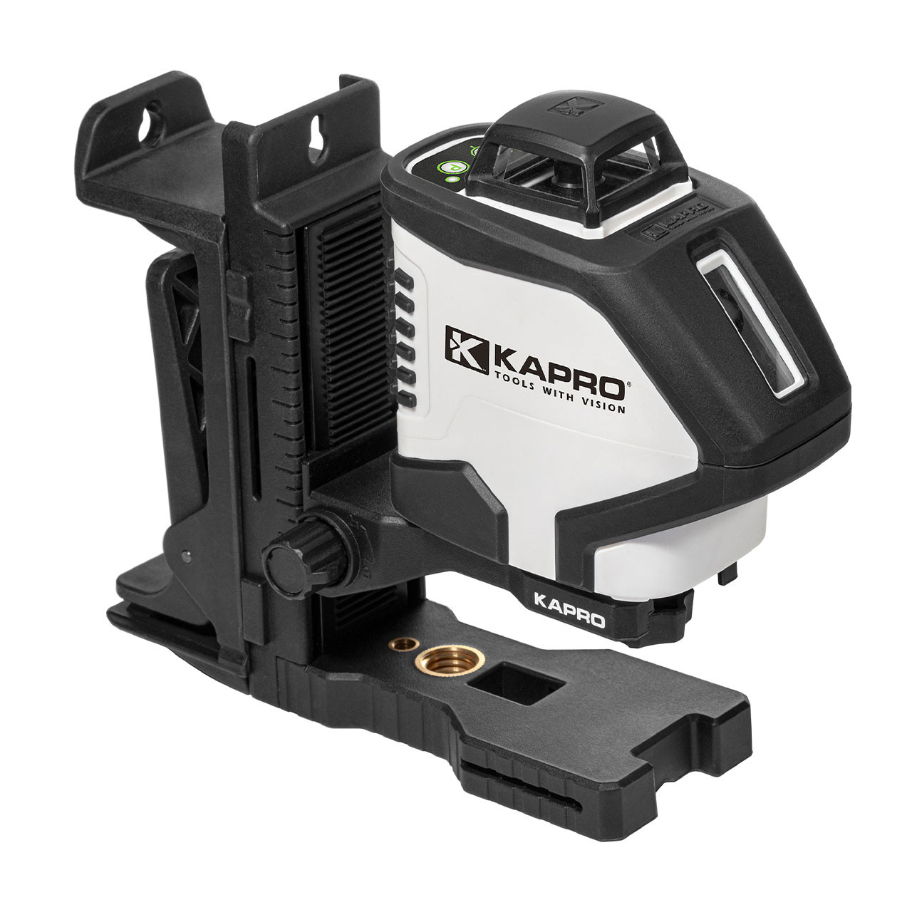 Kapro 962G Prolaser Green - Láser de línea cruzada 360 autonivelante de 3  haces con puntos de plomada