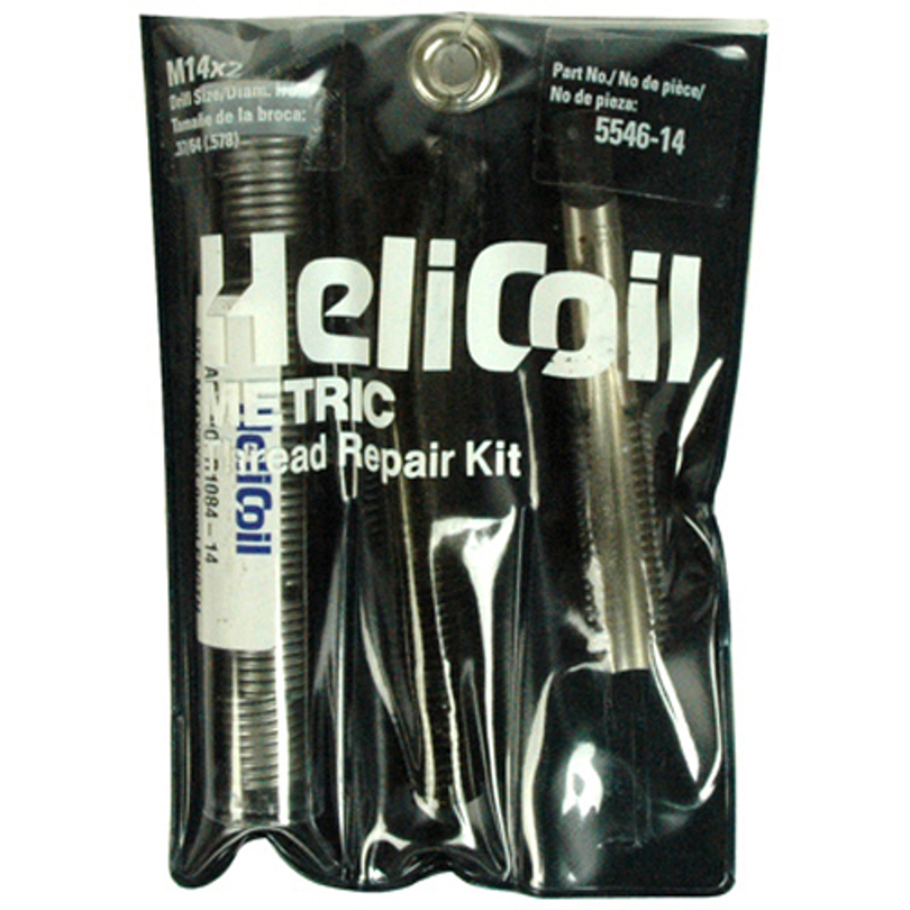 Helicoil 5546-16 ネジ山修理キット、16mm x 2.00 NC JB Tools