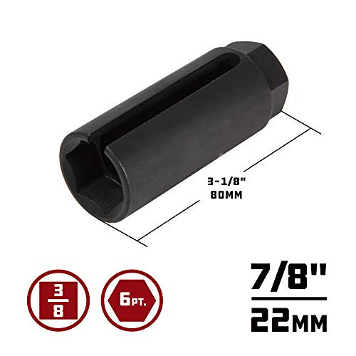 Powerbuilt 648625 Alltrade Oxygen Sensor Socket Set, Black | JB Tools