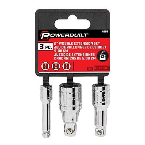 Powerbuilt 640849 alltrade 1/2" dr. juego de extensión oscilante | JB Tools
