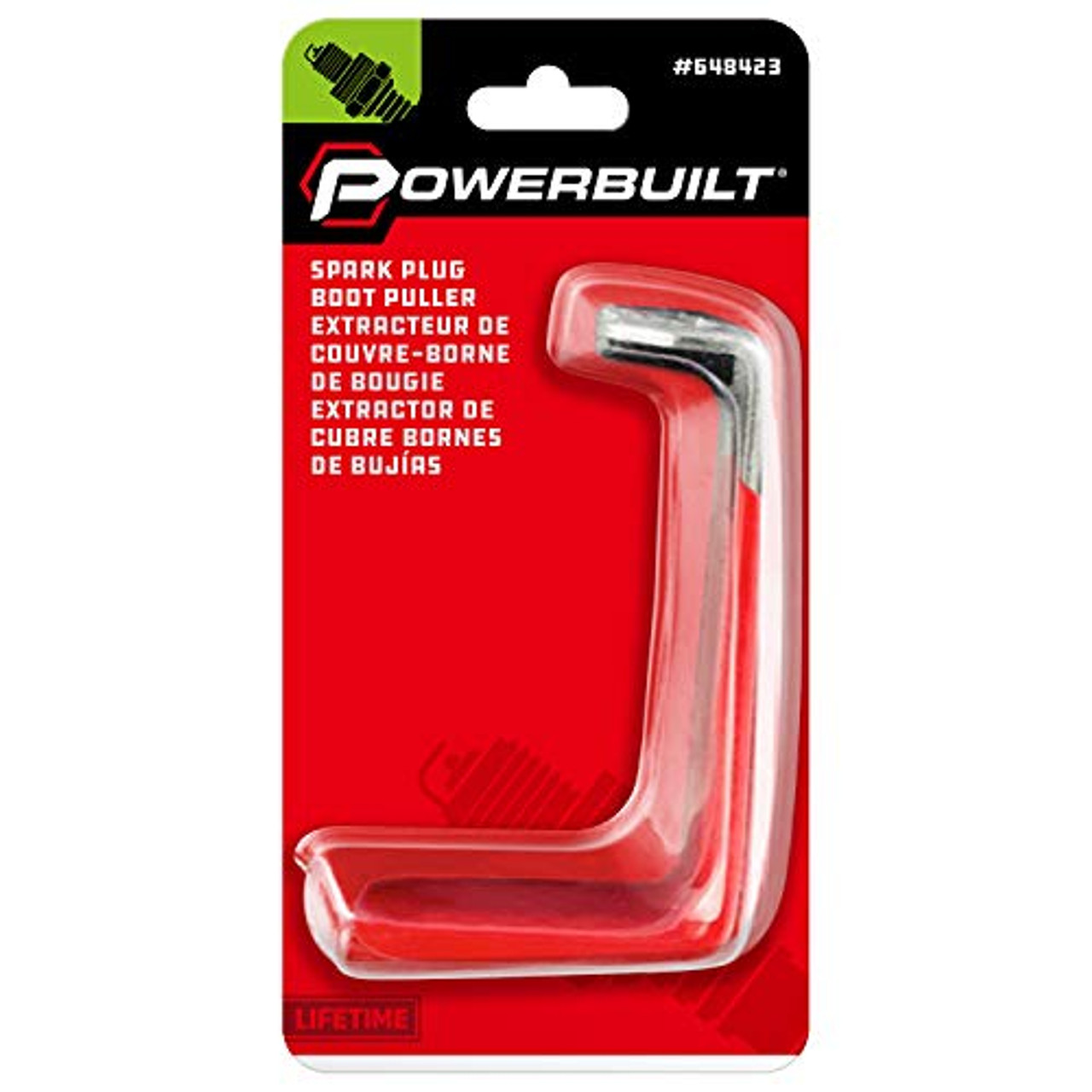 Powerbuilt 648423 "L" Shape Spark Plug Boot Puller JB Tools