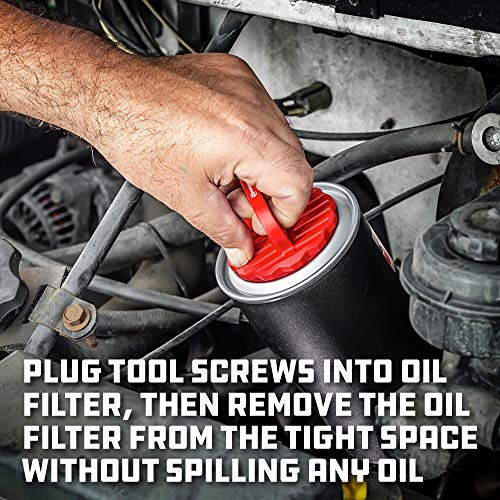 Powerbuilt 942098 Oil Filter Plug for Cummins 6.7L D Engine Dodge Ram ...