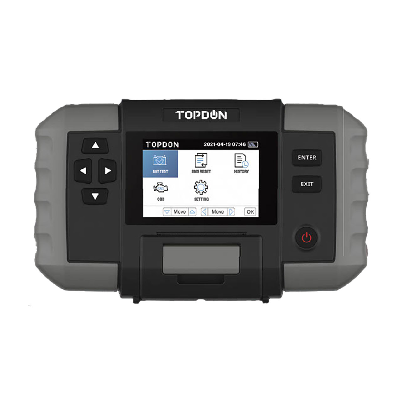 Tester Batteria Auto TOPDON BT600 - 12V/24V, Stampa Rapporti, Per Professionisti - Foto 4