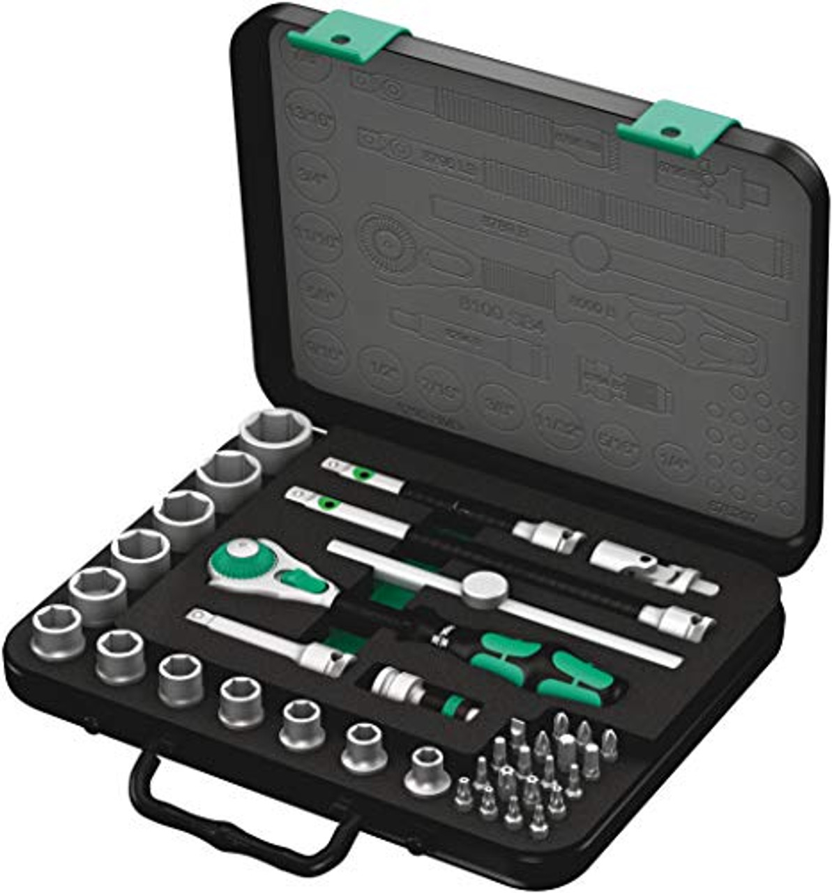 WERA 工具 8100 SA 8 ラチェットセット-