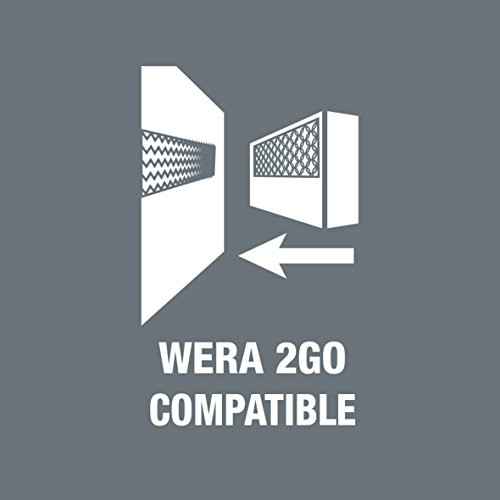 Jeu De Cliquet Wera 8100 SA 11 Zyklop Metal - 28 Pièces, Carré 1/4" - Système Impérial - Levier D'Inversion, Compact - 12