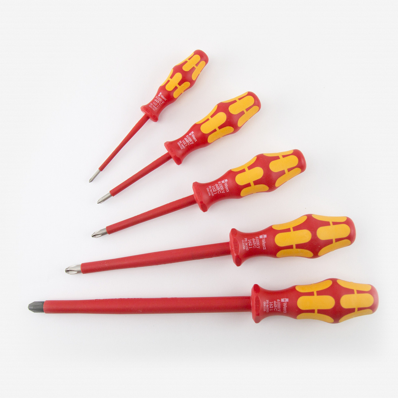 Wera 05346274001 VDE Insulated Phillips Screwdriver Set | JB Tools