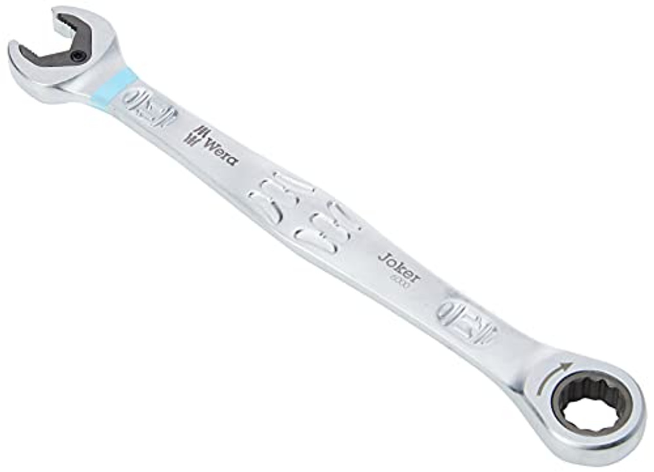 Wera 05073271001 Ratcheting Combination Wrench Joker 11x165mm, Multi