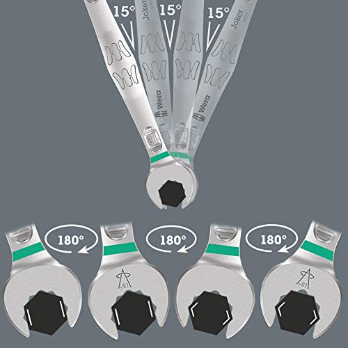 Wera 6003 Joker Combination Wrench – 13mm, Drop-Forged, Anti-Slip Design For Professional & DIY Use