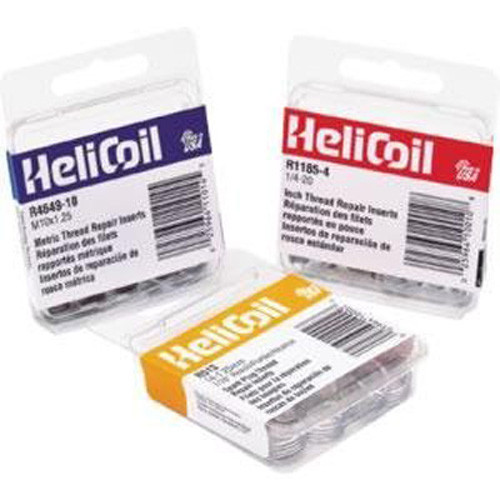 Helicoil R10848 Replacement Inserts, 8mm x 1.25 NC, 12 per Package